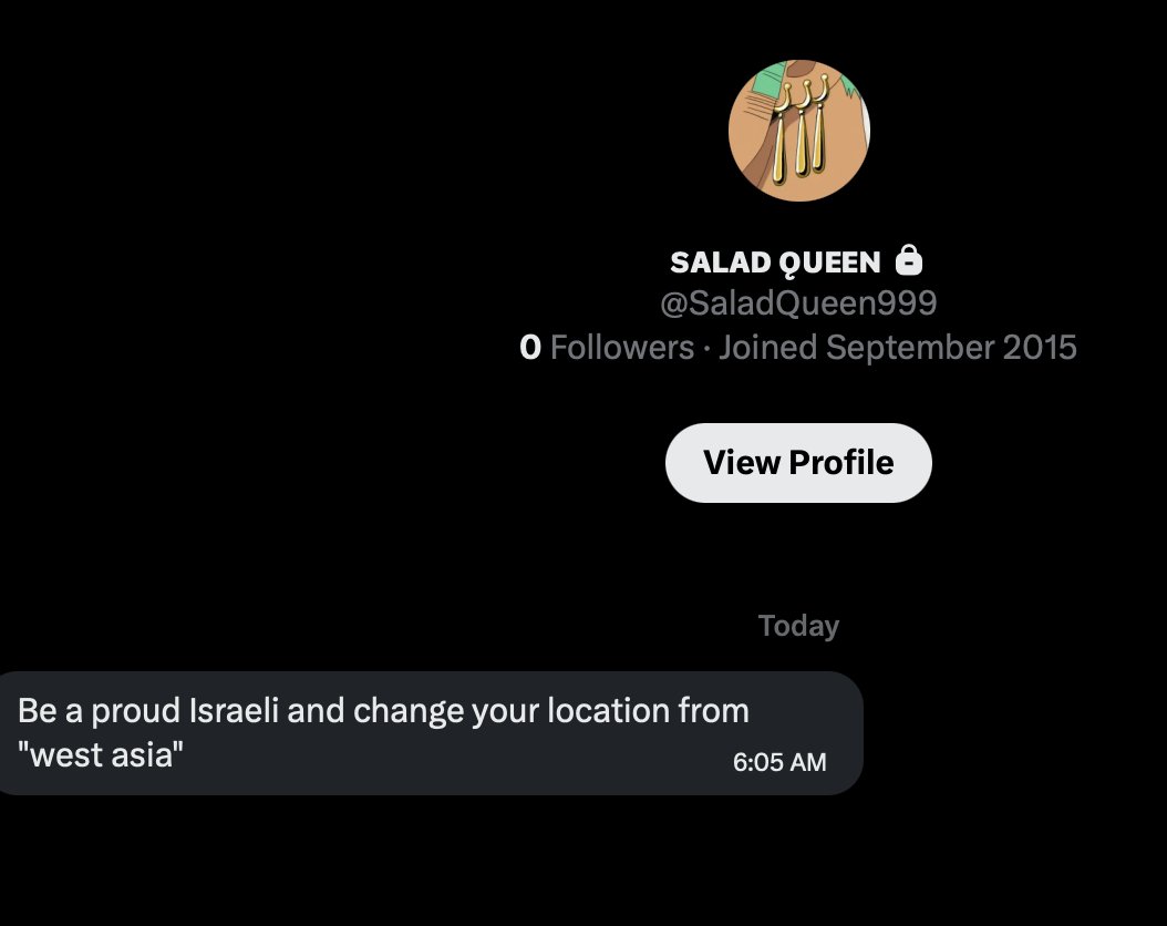 What do you mean by 'change your location from West Asia'?