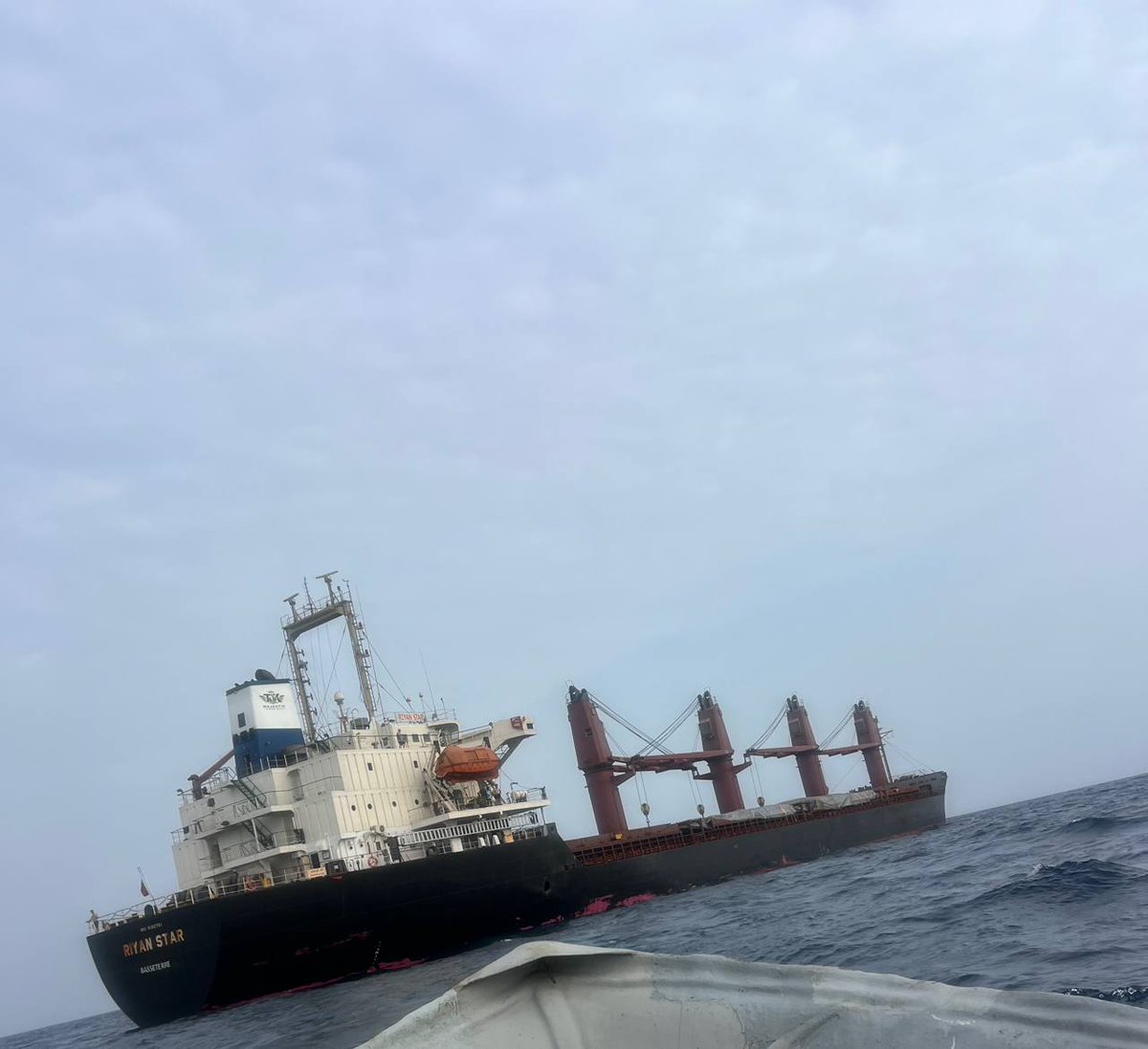 RIYAN STAR Vessel Was Hit on August 16, Syrian Sources Say