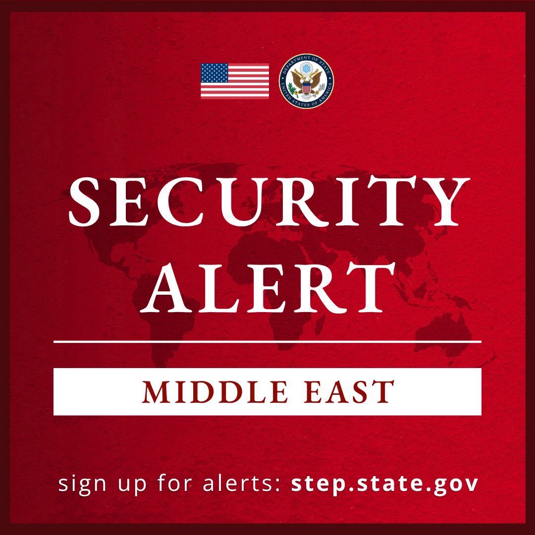 U.S. Mission to UAE Issues Security Alert Over Middle East Tensions