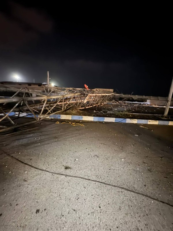 🇺🇸🇮🇷🔴 US strike destroyed a communication tower in Kuhestak (Hormozgan Province), Iran.

📍 Geolocation: 26.80230, 57.02378

@GeoConfirmed @FaytuksNetwork @hey_itsmyturn

1/2
