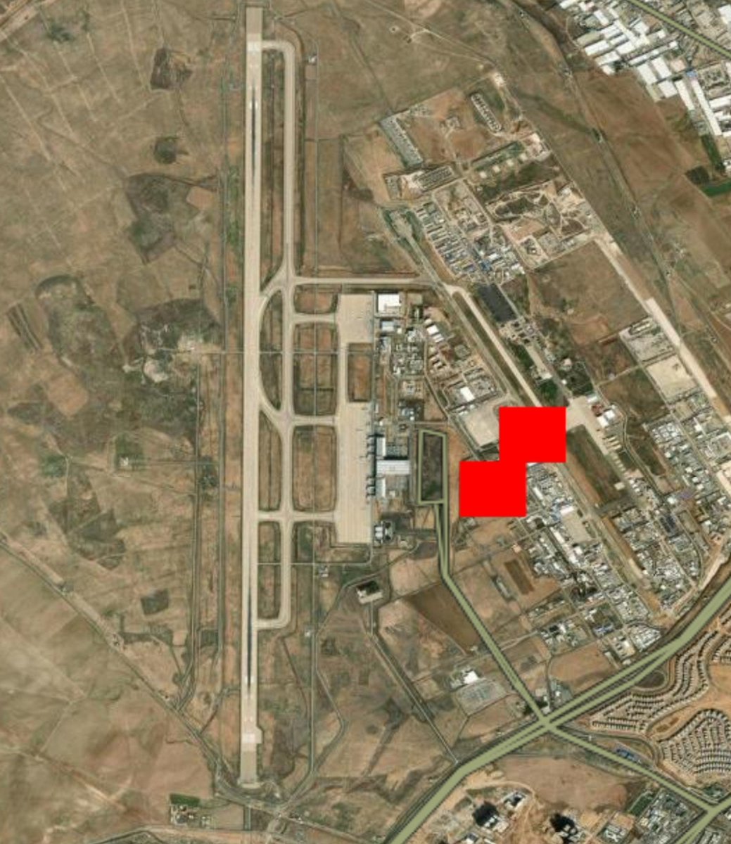 The footage here, together with data from NASA's FIRMS, provides confirmation of a strike on the U.S. base at Erbil International Airport in Iraq