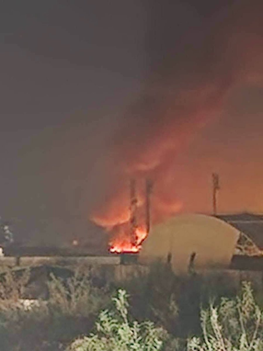 Post Cites Footage and NASA FIRMS Data as Confirmation of Erbil Base Strike