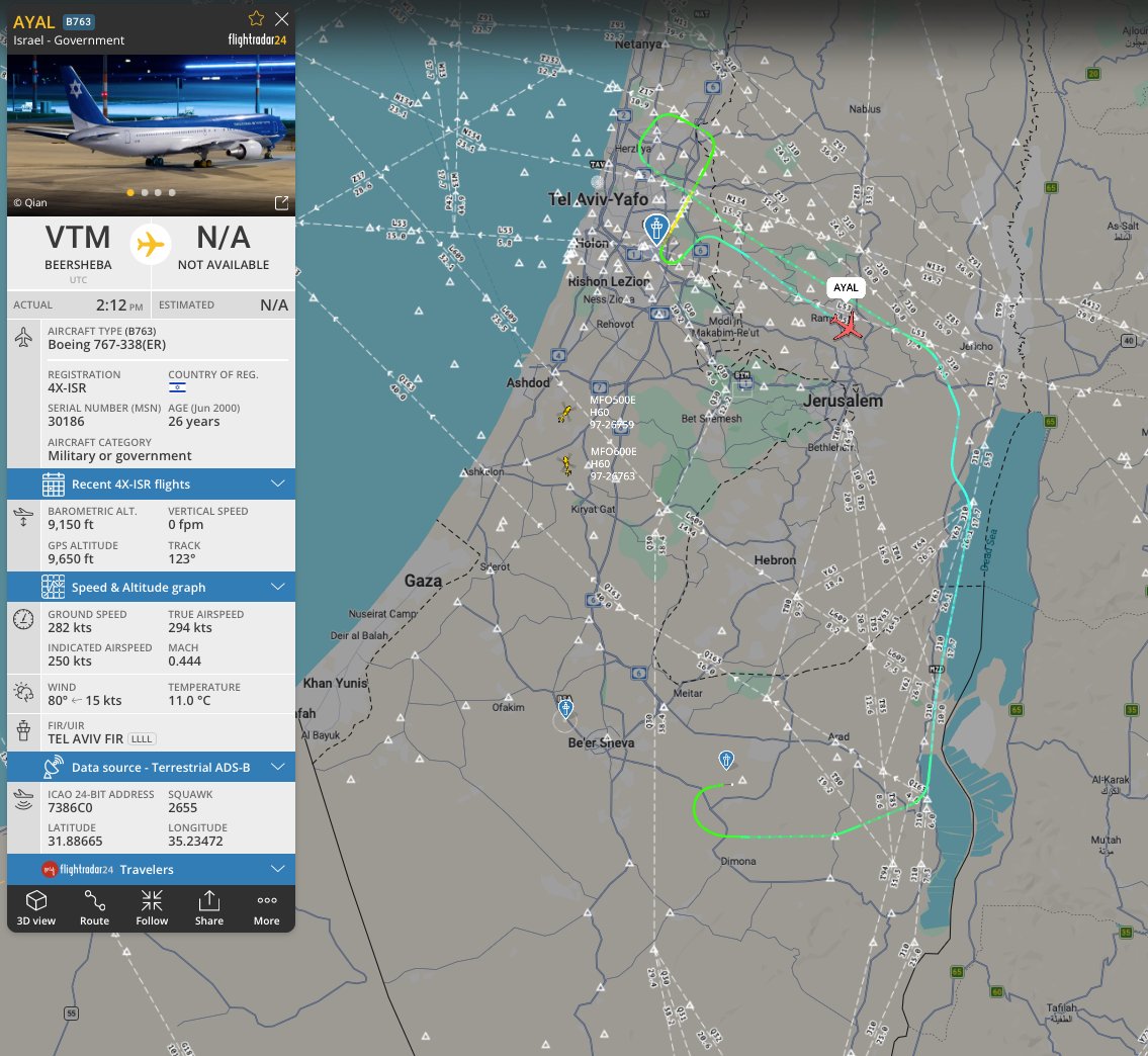 4X-ISR “Wing of Zion” Conducts FCF Flight From Nevatim AFB