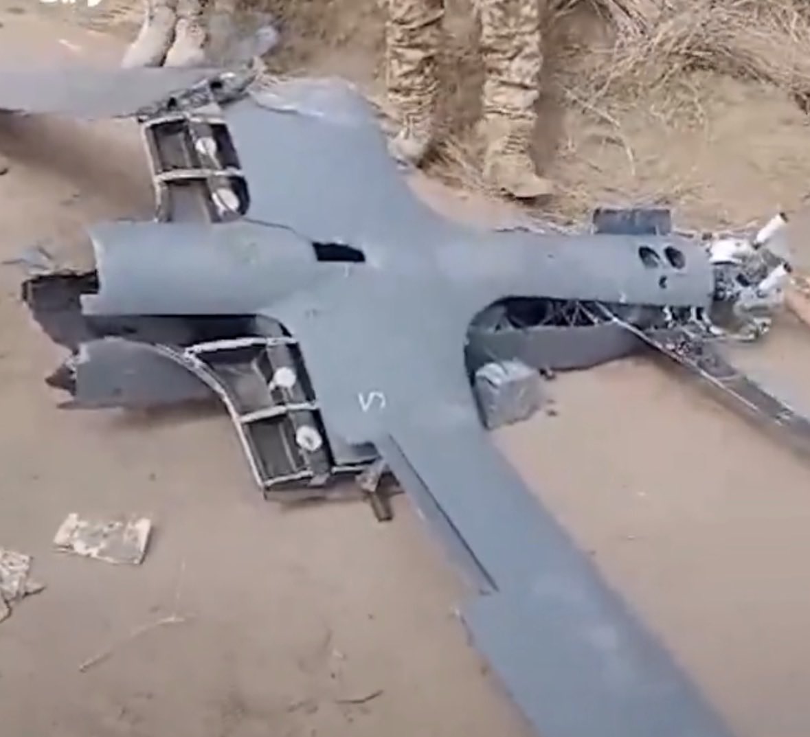 Houthis’ Samad 4 UAV downed by the Yemeni government