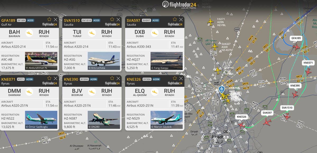 Runways 15L and 15R Seemingly Avoided at Riyadh Airport