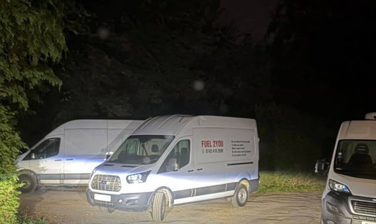 OSINT Post Flags Van Branding Discrepancy Near RAF Fairford