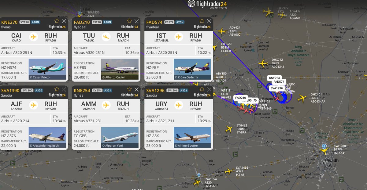 Riyadh Air Traffic Resumes After Brief Hold