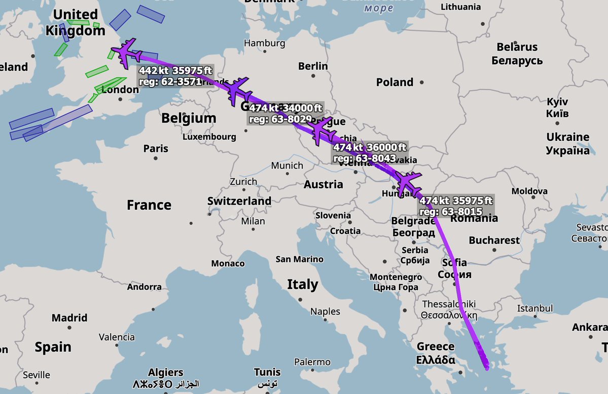 Eight USAF KC-135 tankers reportedly leave CENTCOM in drawdown