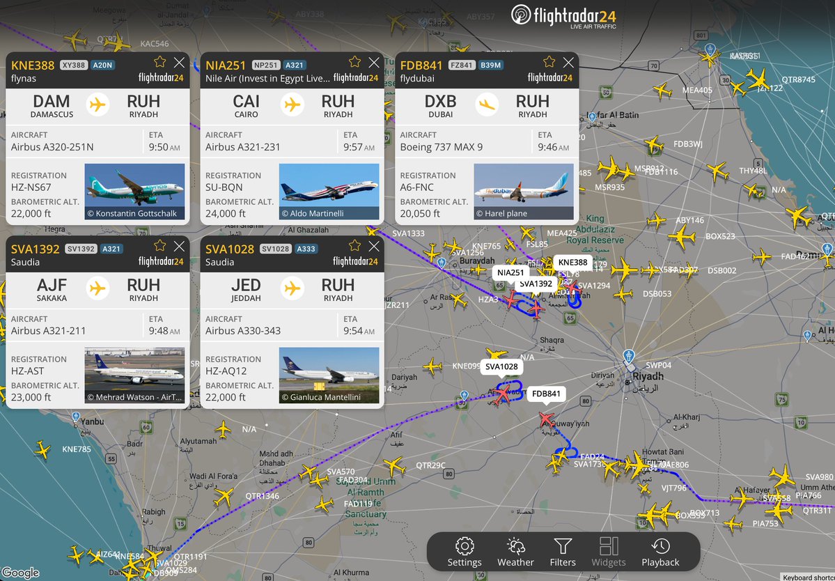 Riyadh Air Traffic Reported on Hold