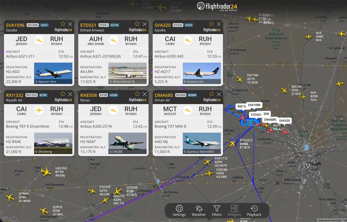 Riyadh Air Traffic Reportedly Placed on Hold