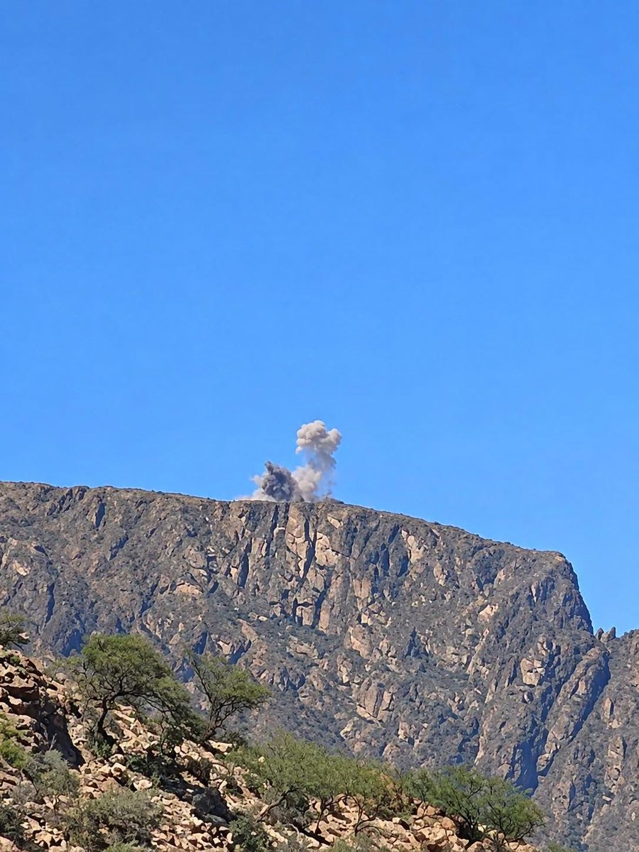 #BREAKING: Multiple airstrikes hit Houthi positions including missile launchers across Al-Bayda Governorate, targeting sites in Al-Zahir, around Al-Bayda city, in Mukayras and Al-Aryal area and Al-Kur mountains.
#Yemen