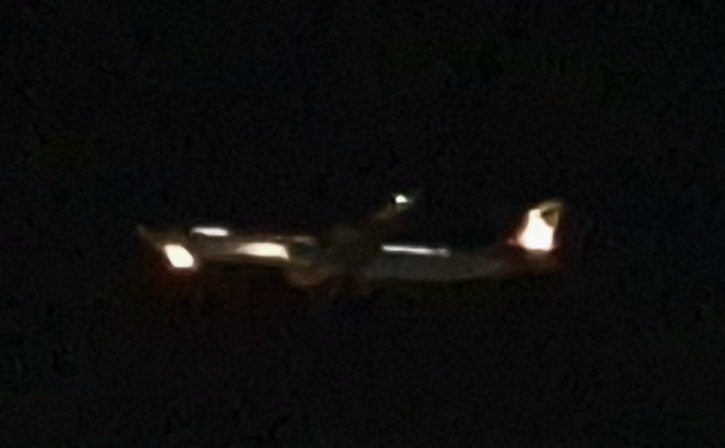 طائرة A340-300 الرئاسية الإيرانية تهبط في طهران بعد رحلة تركمانستان
