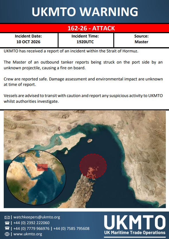 Sh1n Reposts UKMTO Warning 162-26