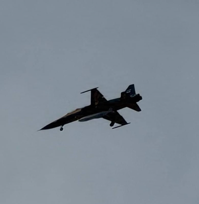 IRIAF F-5 Spotted Over Tabriz at 0752Z