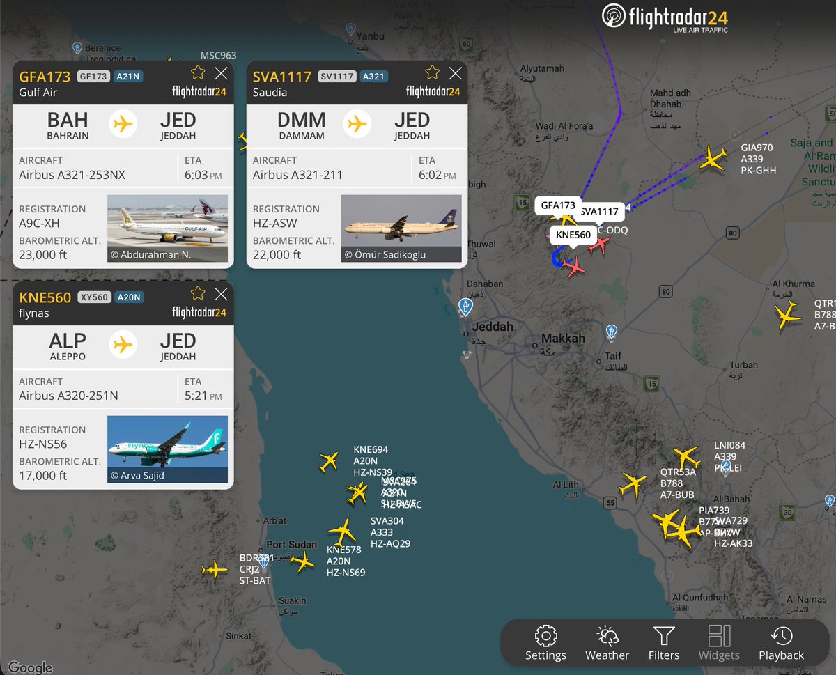 Jeddah Air Traffic on Hold With No SIGMET Reported
