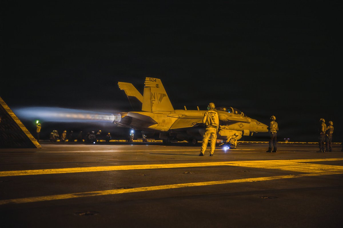 USS George Washington Supports ‘Steel Wall’ Blockade, CENTCOM Says
