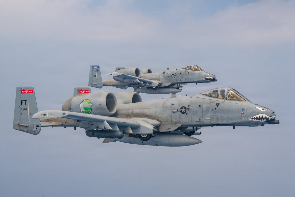 CENTCOM Says Two U.S. Air Force A-10s Patrolled Middle East Skies