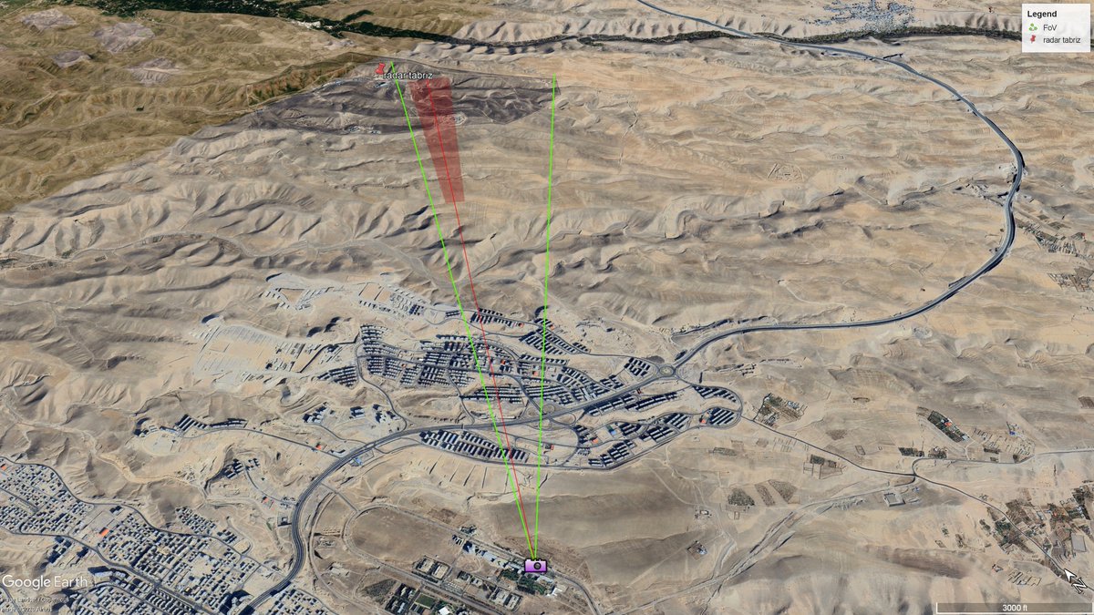 OSINT Post Estimates Area of Second Reported Explosion in Tabriz