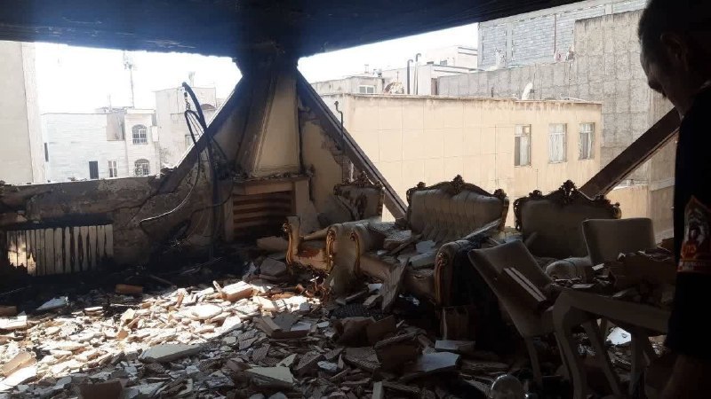 Explosion Hits Fourth Floor of Building in Eastern Tehran