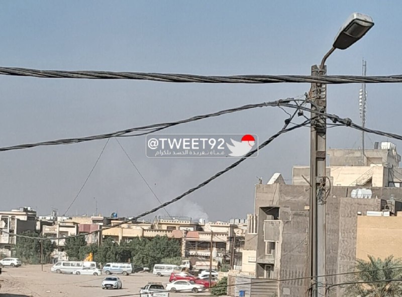 Smoke is reportedly rising over Baghdad following a drone attack near the Green Zone, #Iraq 🇮🇶