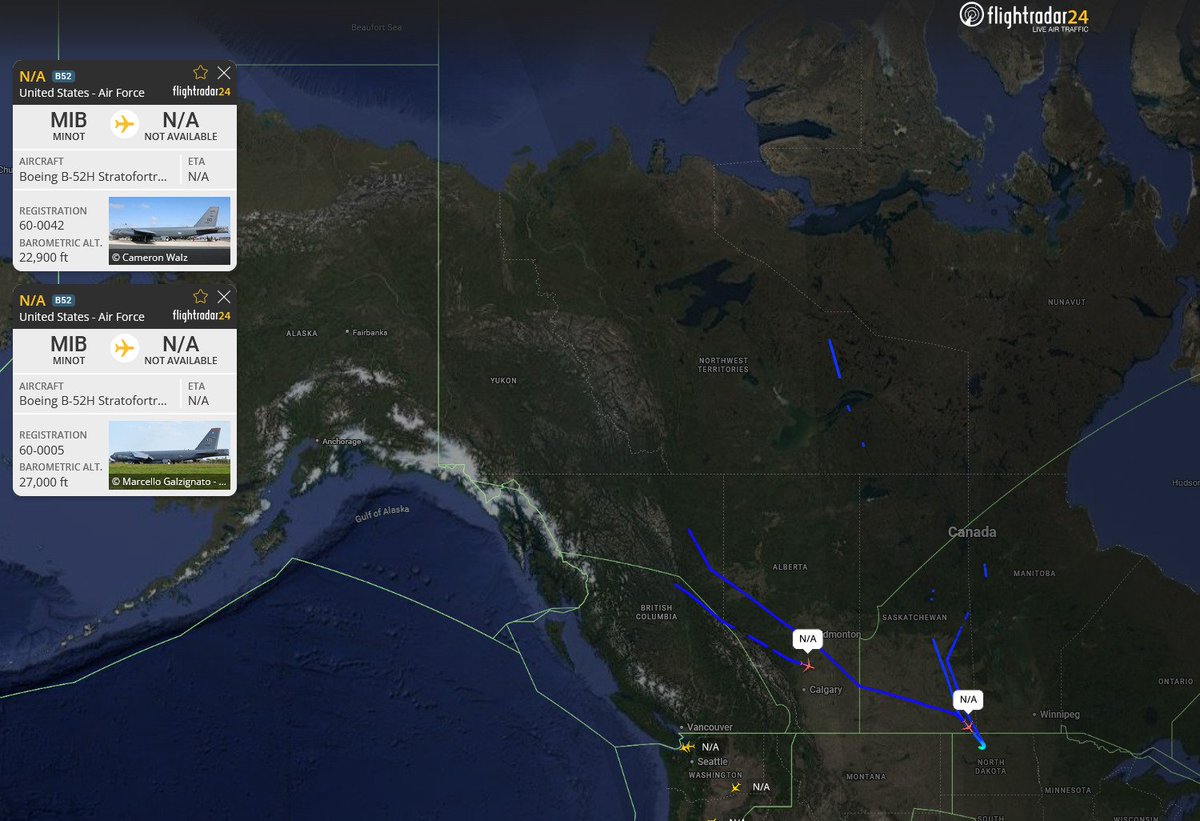 Retweeted by @hey_itsmyturn from @DefenceGeek: Exercise GLOBAL THUNDER 27 - Another B-52…