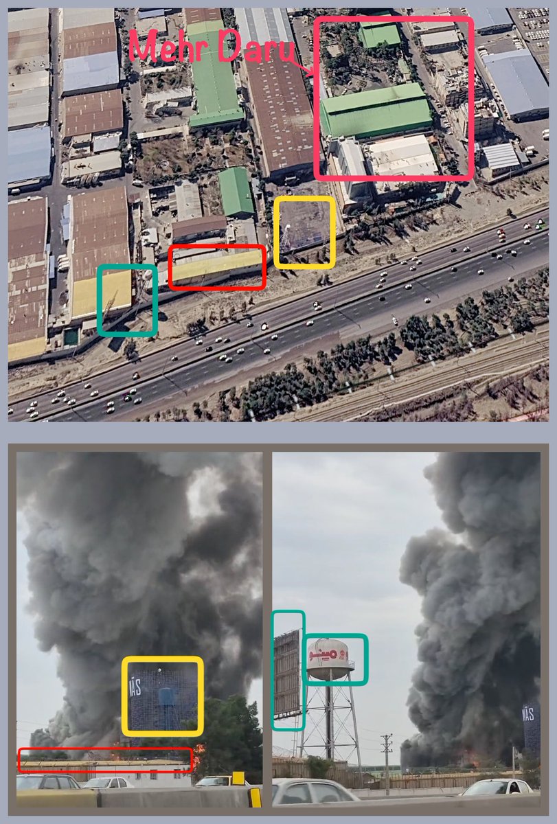 Fire Reported at Mehr Darou Pharmaceutical Company in Tehran